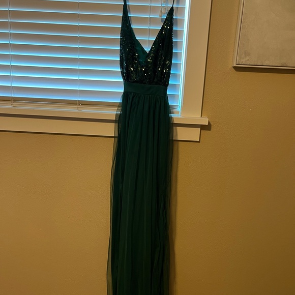Green Prom Dress - New - Picture 1 of 4